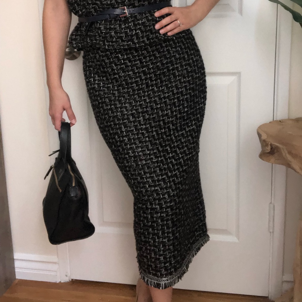 Tweed Skirt - Eva Mendes Collection